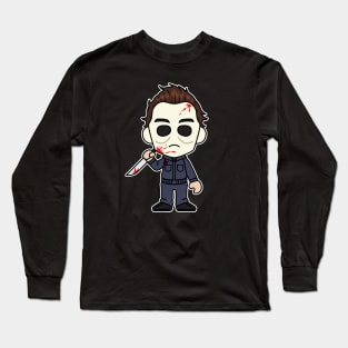 Halloween Michael Myers Long Sleeve T-Shirt